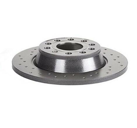 Brembo Brakes Kit - Pads and Rotors Rear (282mm) (Xtra) (Low-Met)